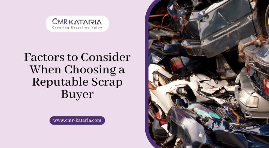 Factors to Consider When Choosing a Reputable Scrap Buyer